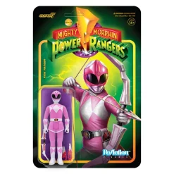 Super7 Mighty Morphin Power Rangers Reaction Figure Wave 2 - Pink Ranger| Mighty Morphin Power Rangers