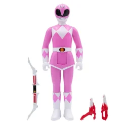 Super7 Mighty Morphin Power Rangers Reaction Figure Wave 2 - Pink Ranger| Mighty Morphin Power Rangers