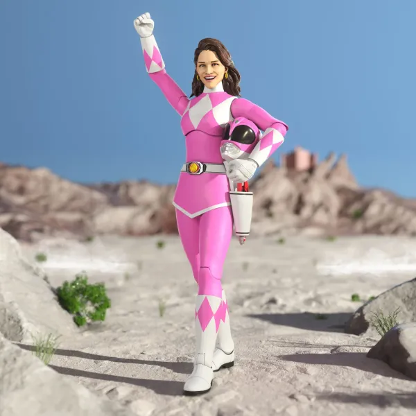 Super7 Mighty Morphin Power Rangers Ultimates! Wave 2 - Pink Ranger| Mighty Morphin Power Rangers