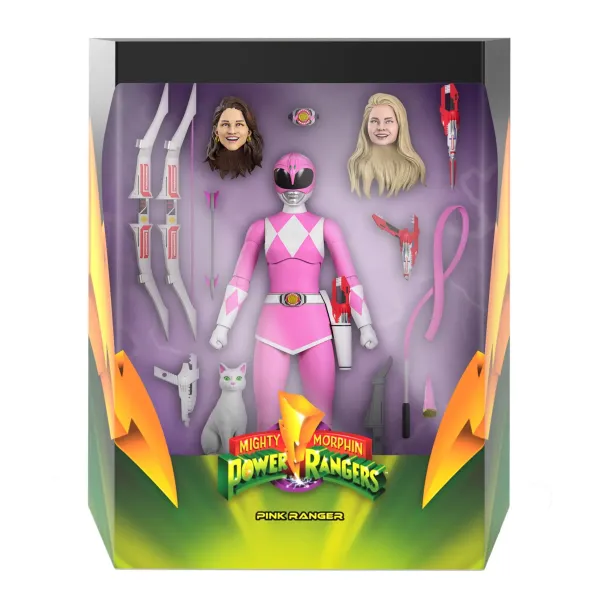 Super7 Mighty Morphin Power Rangers Ultimates! Wave 2 - Pink Ranger| Mighty Morphin Power Rangers