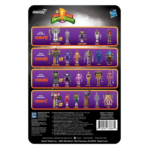 Super7 Mighty Morphin Power Rangers Reaction Halloween - Megazord (Halloween)| Mighty Morphin Power Rangers