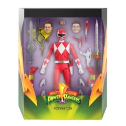 Super7 Mighty Morphin Power Rangers Ultimates! Wave 2 - Red Ranger| Mighty Morphin Power Rangers
