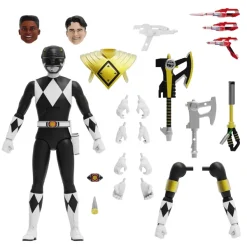Super7 Mighty Morphin Power Rangers Ultimates! Wave 3- Black Ranger| Mighty Morphin Power Rangers