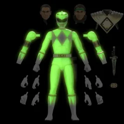 Super7 Mighty Morphin Power Rangers Ultimates! Wave 05 - Green Ranger (Glow)| Mighty Morphin Power Rangers