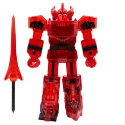 Super7 Mighty Morphin Power Rangers Super Cyborg - Megazord (Red Clear)| Mighty Morphin Power Rangers