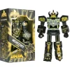 Super7 Mighty Morphin Power Rangers Super Cyborg - Megazord (Black / Gold)| Mighty Morphin Power Rangers