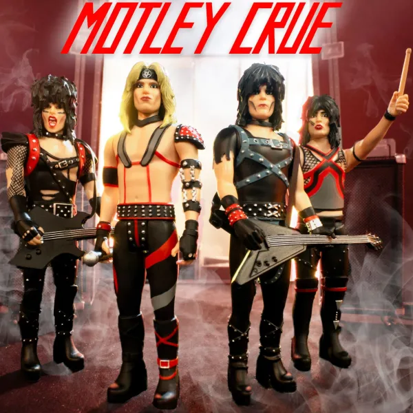 Super7 Motley Crue Reaction Figures Wave 01 - Vince Neil (Shout At The Devil)| Motley Crue