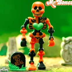 Super7 Mr. Bones Reaction - Mr. Bones (Orange/Black) [Coffin Box]| Mr. Bones