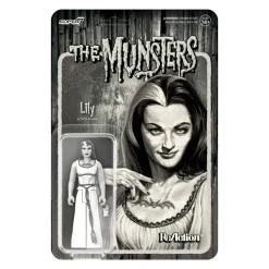 Super7 Munsters Reaction Figures Wave 2 - Lily (Grayscale)| The Munsters