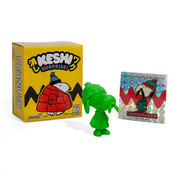 Super7 Peanuts Keshi Surprise - Snoopy Assortment Flat| Peanuts
