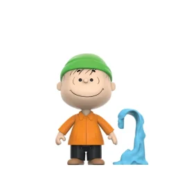 Super7 Peanuts Reaction Figures Wave 06 (Holiday Box Set) - Charlie Brown With Sad Christmas Tree And Linus| Peanuts