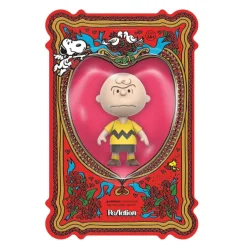 Super7 Peanuts Reaction Figures - I Hate Valentine'S Day Charlie Brown| Peanuts