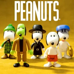 Super7 Peanuts Reaction Snoopy Blind Box - Blind Box Flat| Peanuts
