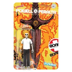 Super7 Powell-Peralta Reaction Figure Wave 3 - Tommy Guerrero Flaming Dagger (Sf Downhill)| Powell-Peralta