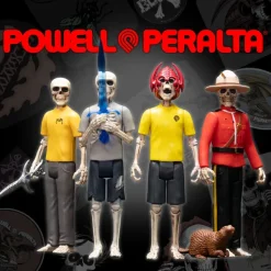 Super7 Powell-Peralta Reaction Figures Wave 04 - Pdq| Powell-Peralta