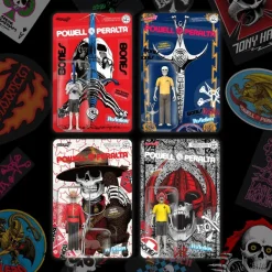 Super7 Powell-Peralta Reaction Figures Wave 04 - Pdq| Powell-Peralta