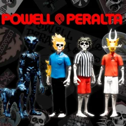 Super7 Powell-Peralta Reaction Figures Wave 1 - Set Of 4| Powell-Peralta