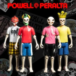 Super7 Powell-Peralta Reaction Figures Wave 2 - Set Of 4| Powell-Peralta