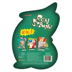 Super7 Ren & Stimpy Reaction Figure Wave 1- Stimpy| Ren & Stimpy