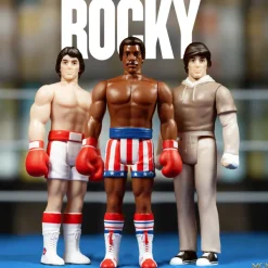 Super7 Rocky Reaction Figures Wave 2 - Set Of 3| Rocky