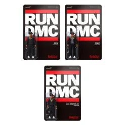 Super7 Run Dmc Reaction Figures - Set Of 3 Figures| Run Dmc