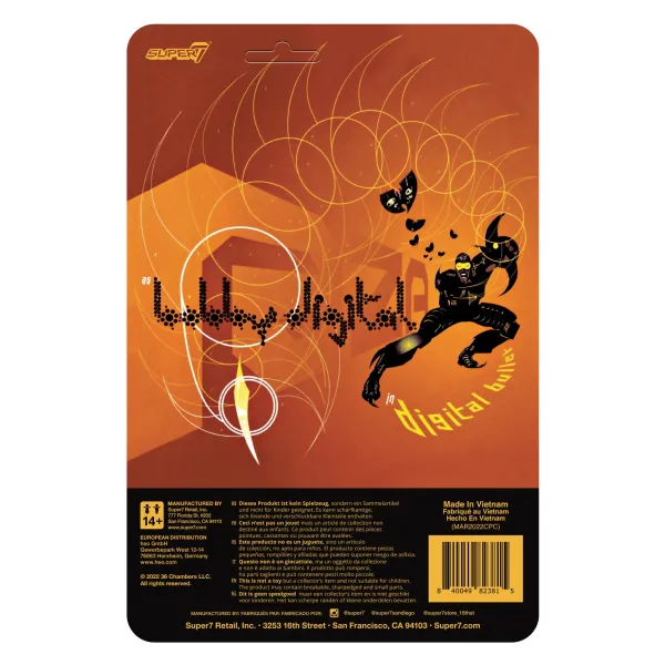 Super7 Rza Reaction Wave 2 - Bobby Digital (Digital Bullet)| Rza