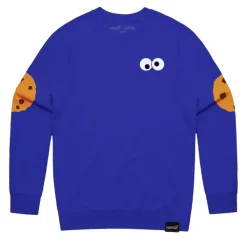 Super7 Sesame Street Crewneck Sweatshirt - Cookie Monster| Sesame Street