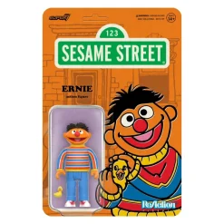 Super7 Sesame Street Reaction Figures Wave 01 - Ernie| Sesame Street