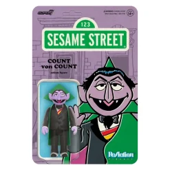 Super7 Sesame Street Reaction Figures Wave 01 - Count Von Count| Sesame Street