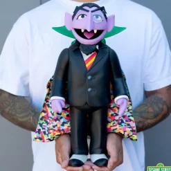 Super7 Sesame Street Supersize Vinyl - Count Von Count| Sesame Street