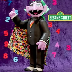 Super7 Sesame Street Supersize Vinyl - Count Von Count| Sesame Street