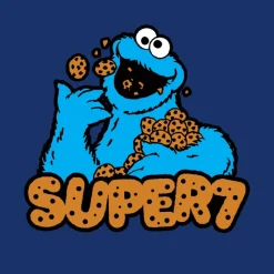 Super7 Sesame Street T-Shirt - Cookie Monster| Sesame Street