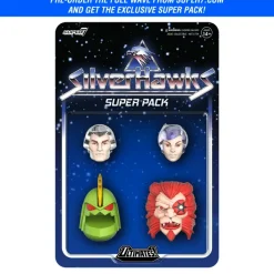Super7 Silverhawks Ultimates! Wave 04 - Quicksilver (Toy Version)| Silverhawks