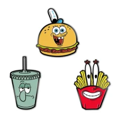 Super7 Spongebob Squarepants - Krusty Krab Meal Pin Set| Spongebob Squarepants