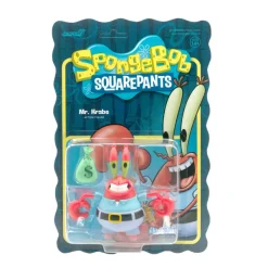 Super7 Spongebob Squarepants Reaction Wave 1 - Mr. Krabs| Spongebob Squarepants