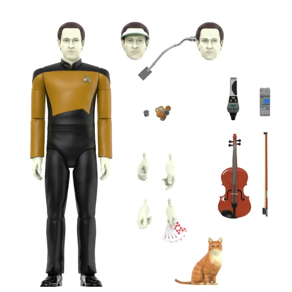 Super7 Star Trek: The Next Generation Ultimates! W1 - Data| Star Trek