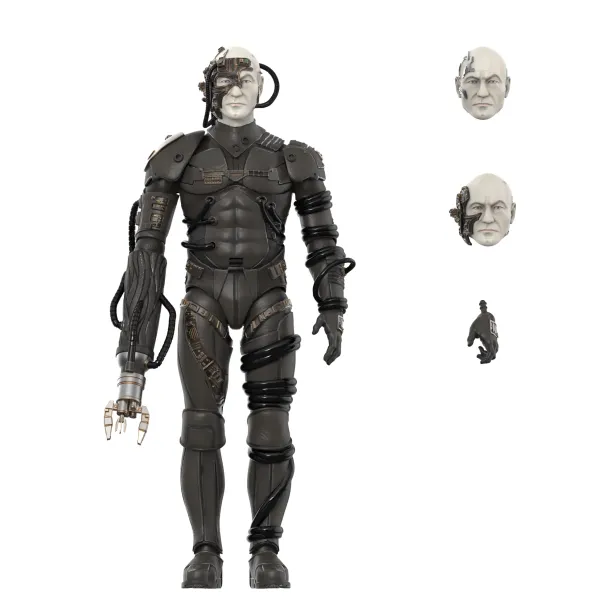 Super7 Star Trek: The Next Generation Ultimates! W1 - Locutus Of Borg| Star Trek