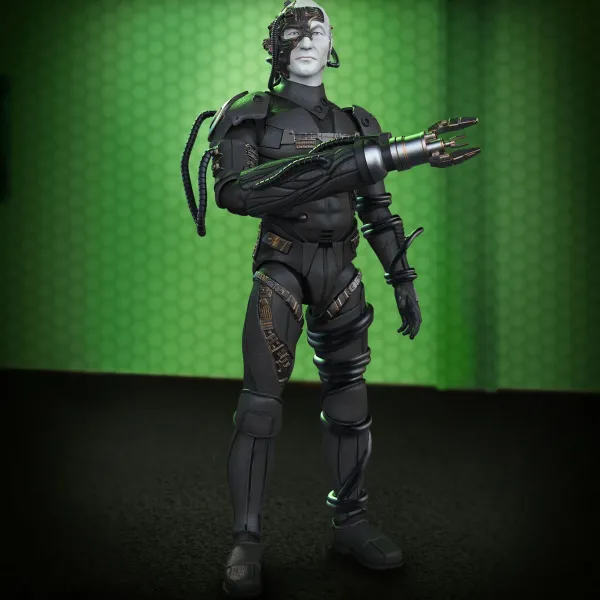 Super7 Star Trek: The Next Generation Ultimates! W1 - Locutus Of Borg| Star Trek