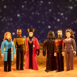 Super7 Star Trek: The Next Generation Wave 2 6 Figure Set| Star Trek