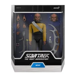 Super7 Star Trek: The Next Generation Ultimates! W2 - Worf| Star Trek