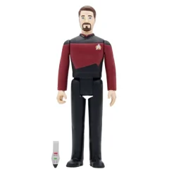 Super7 Star Trek: The Next Generation Reaction Figure Wave 2 - Commander Riker| Star Trek
