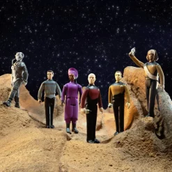 Super7 Star Trek: The Next Generation Wave 1 6 Figure Set| Star Trek