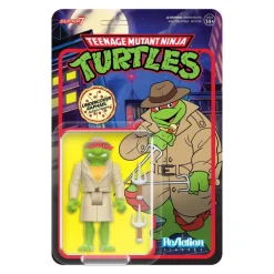 Super7 Teenage Mutant Ninja Turtles Reaction Figures Wave 08 - Undercover Raphael (Cartoon)| Teenage Mutant Ninja Turtles