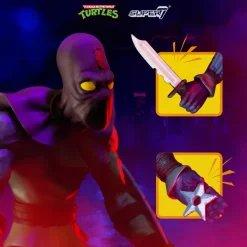 Super7 Teenage Mutant Ninja Turtles Ultimates!W1 - Foot Soldier Version 2| Teenage Mutant Ninja Turtles