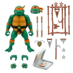 Super7 Teenage Mutant Ninja Turtles Ultimates! Wave 3 - Michelangelo| Teenage Mutant Ninja Turtles