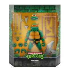 Super7 Teenage Mutant Ninja Turtles Ultimates! Wave 3 - Michelangelo| Teenage Mutant Ninja Turtles