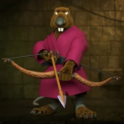 Super7 Teenage Mutant Ninja Turtles Ultimates! Wave 9 - Splinter (Flocked)| Teenage Mutant Ninja Turtles