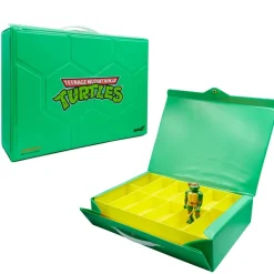 Super7 Teenage Mutant Ninja Turtles Reaction Figures - Carry Case With Michelangelo (Metallic)| Teenage Mutant Ninja Turtles