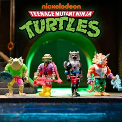 Super7 Teenage Mutant Ninja Turtles Reaction Set - Wave 6 (Set Of 4)| Teenage Mutant Ninja Turtles