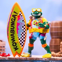 Super7 Teenage Mutant Ninja Turtles Ultimates! Wave 6 - Mike The Sewer Surfer| Teenage Mutant Ninja Turtles